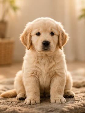 Anak anjing di awal perjalanan hidupnya